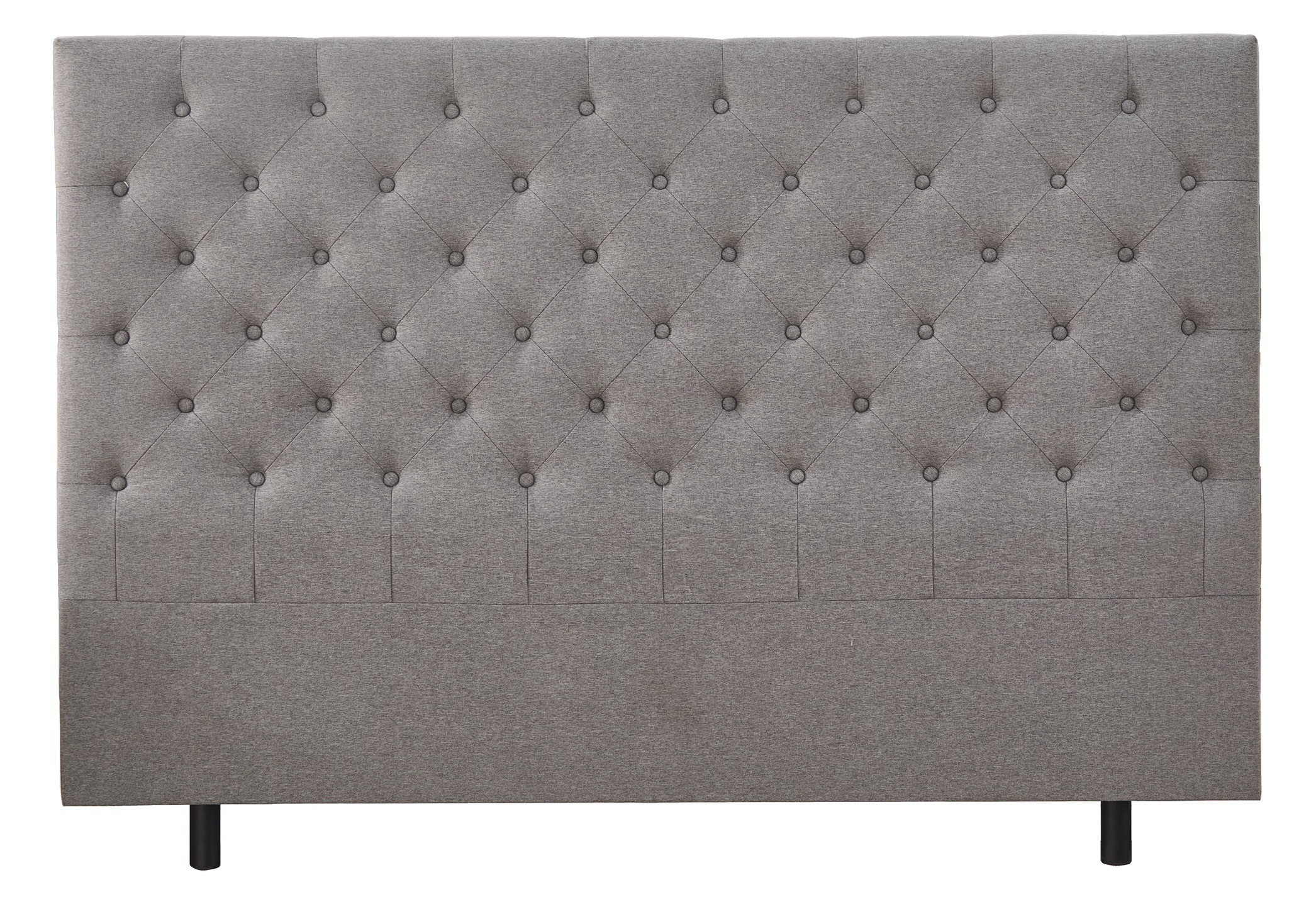 Deluxe vattert sengegavl 160x125 cm - Gr�