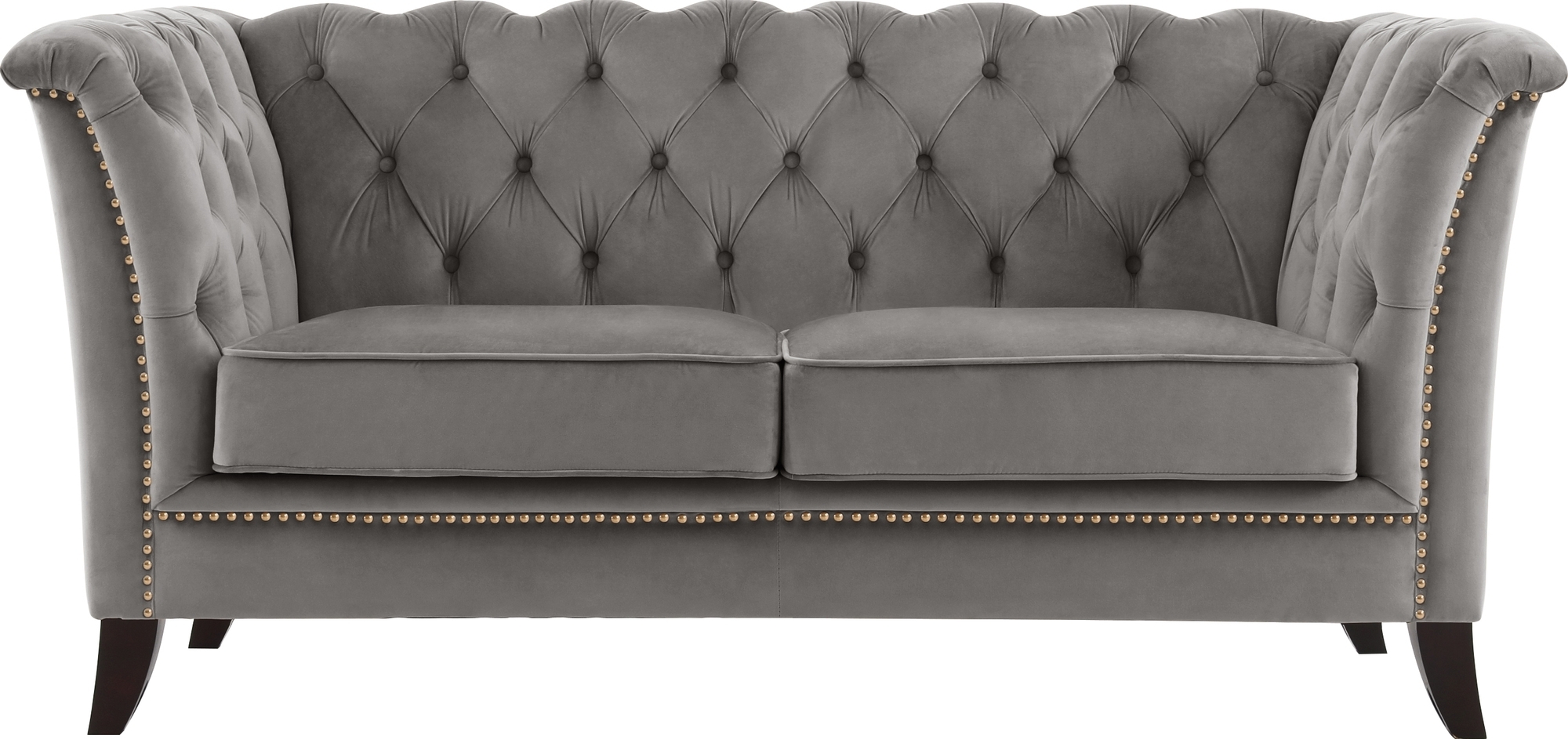 Sofa 2-seter chesterfield gr - Henry
