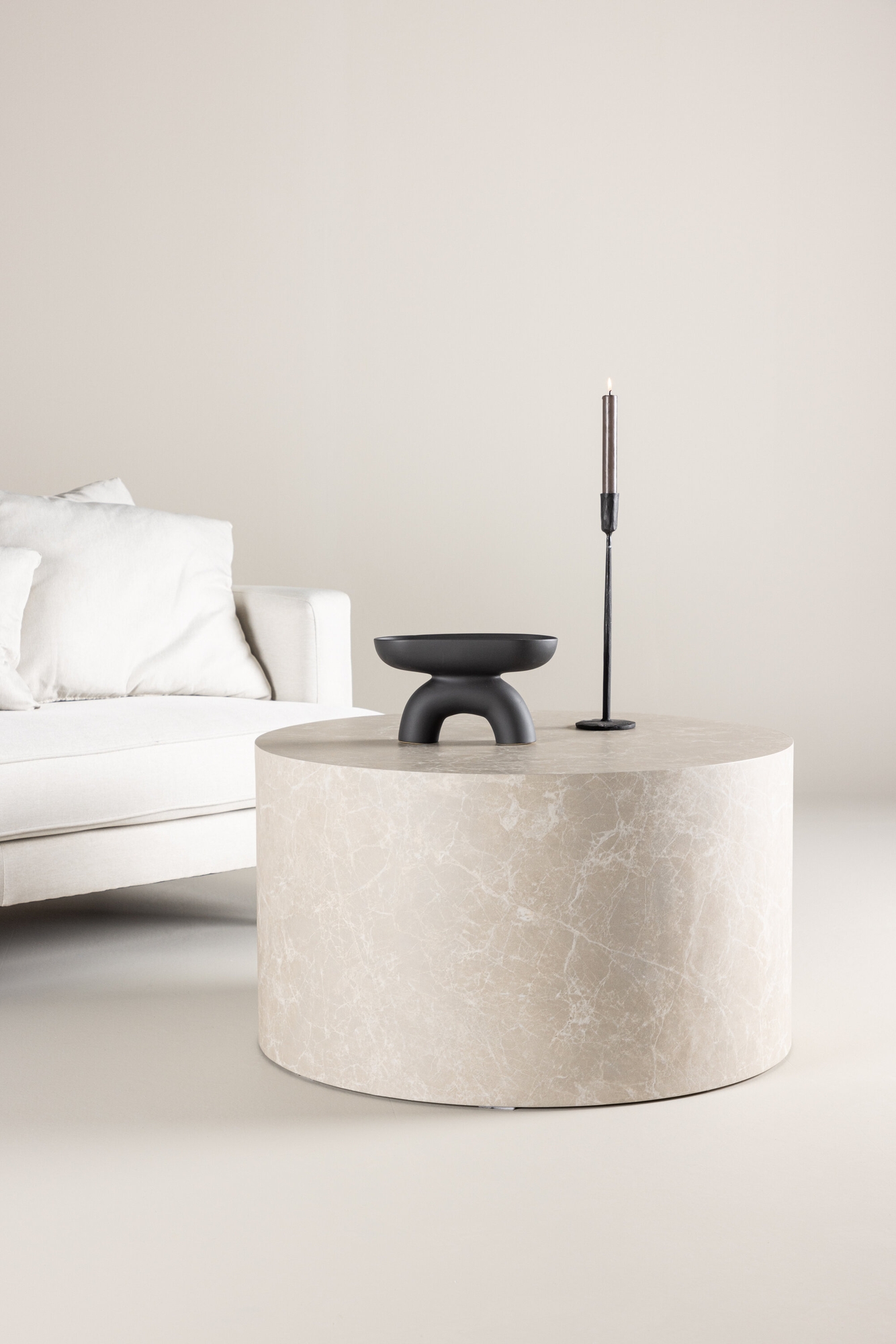 York salongbord �80 cm - Beige