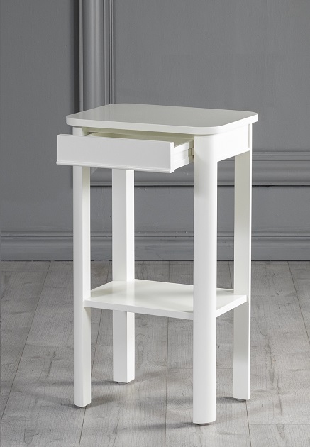 Marstrand nattbord med skuff - Hvit + M?belben