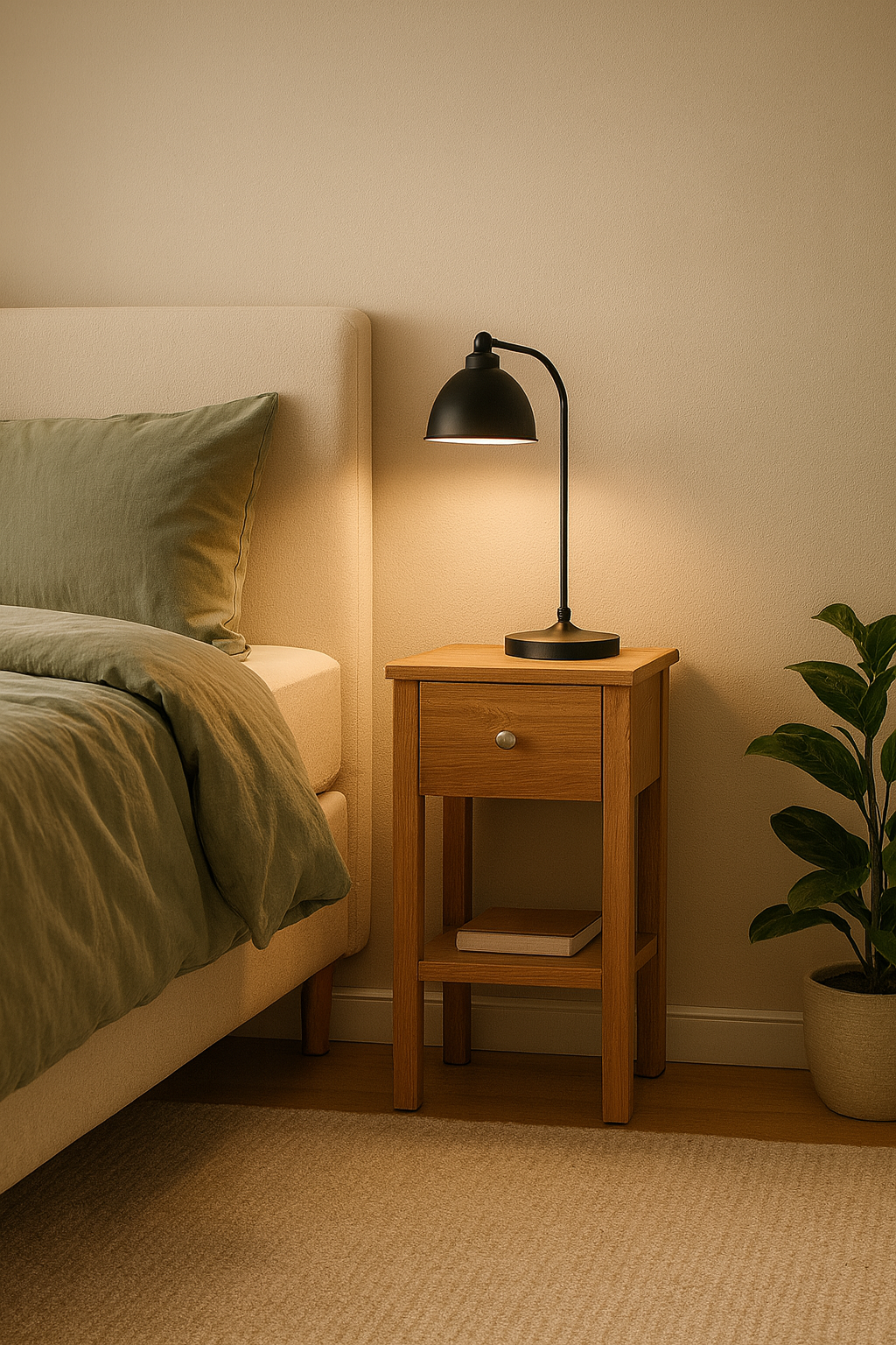 Sandhamn nattbord - Eik Sandhamn nattbord - Eik