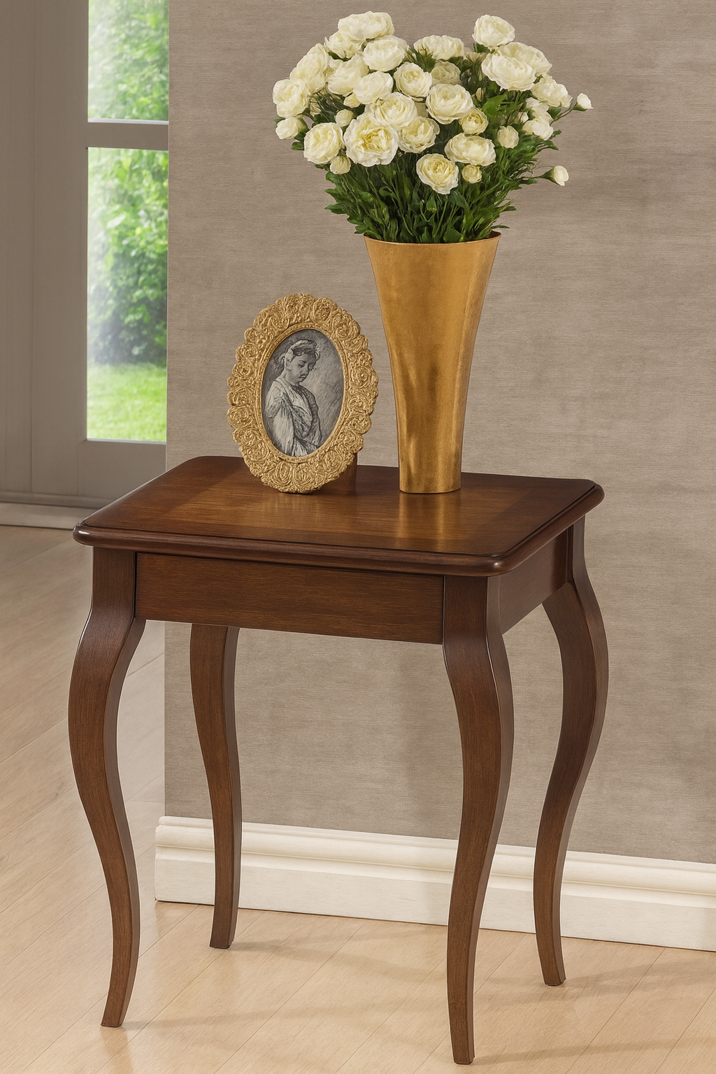 Avlastningsbord Gilroy C - M�rk valn�tt