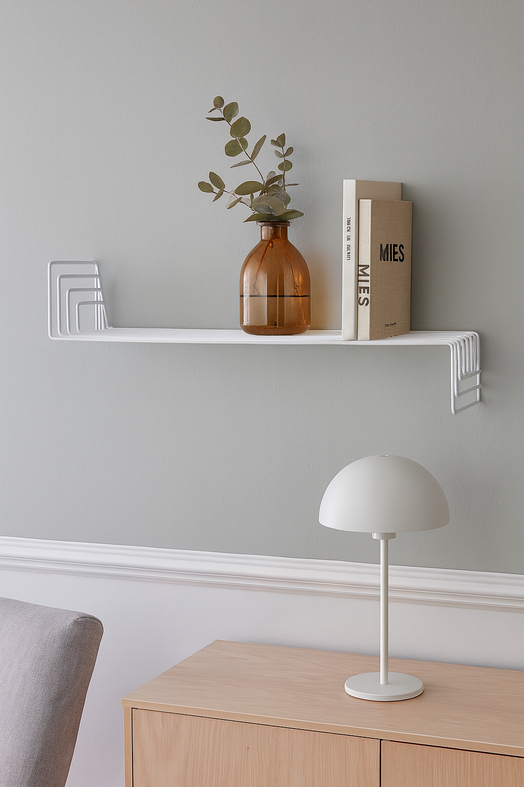 Vera Vegghylle - Hvit