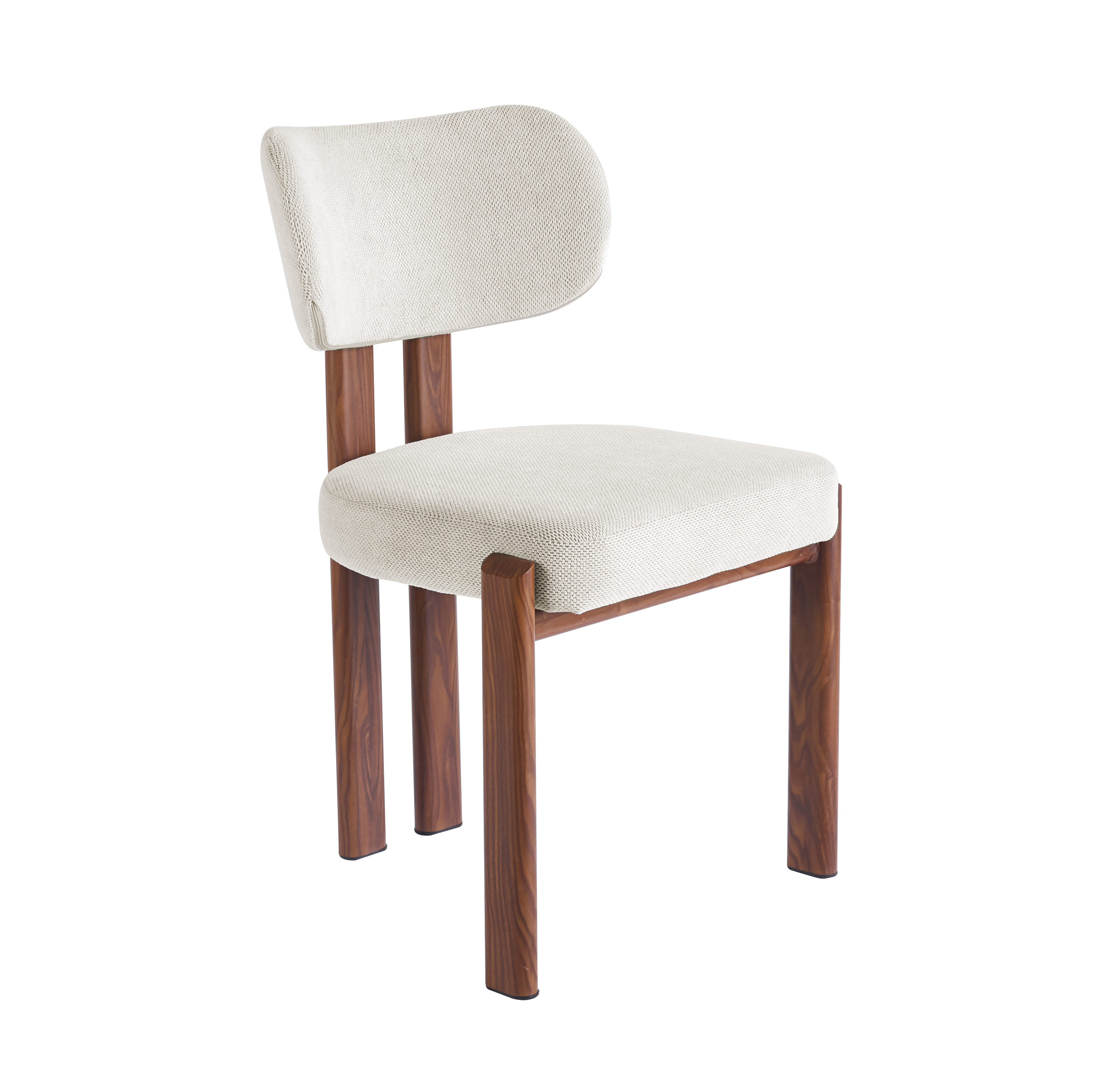Callum spisestuestol Beige/valn�tt
