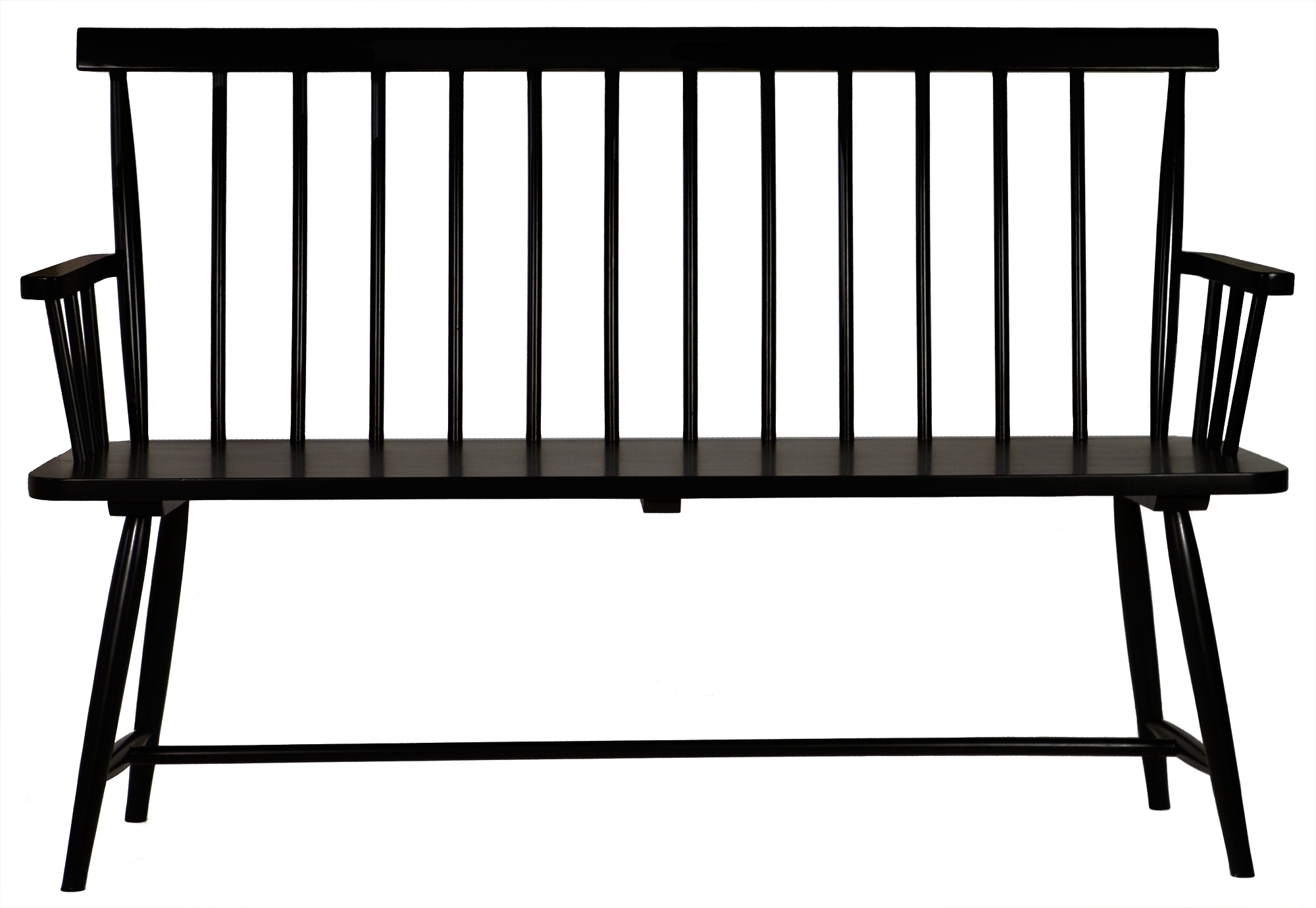 Pinnesofa kjøkkensofa Karl - Svart Pinnesofa kjøkkensofa Karl - Svart