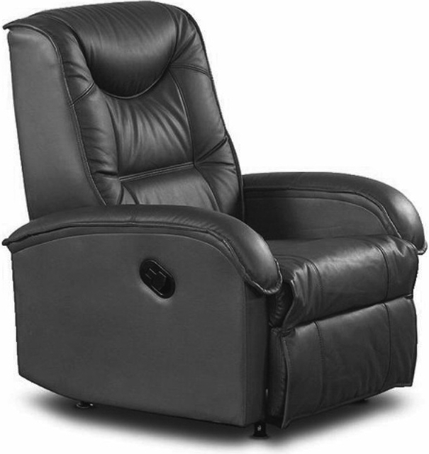 Jacqueline reclinerlenestol - Sort