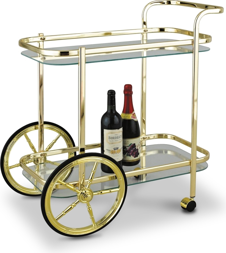 Rochester - Serveringsvogn (Messing) + Rochester - Serveringsvogn (Messing) +