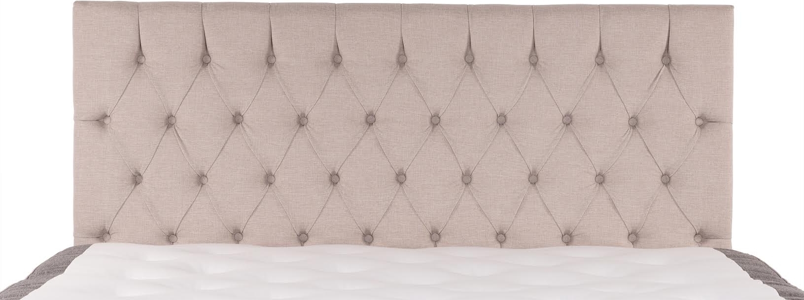 Linne sengegavl vegghengt - 180 cm Linne sengegavl vegghengt - 180 cm