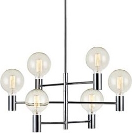 Capital taklampe - Krom