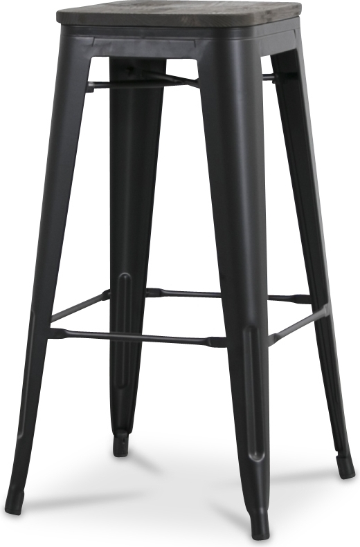 Barkrakk Montreux - Plate / mørk brunt tre Barkrakk Montreux - Plate / mørk brunt tre