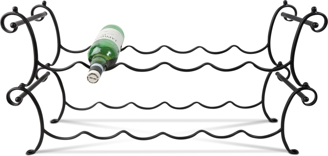 Vinstativ Kalifornien for 12 flasker byggbart - Sort Vinstativ Kalifornien for 12 flasker byggbart - Sort