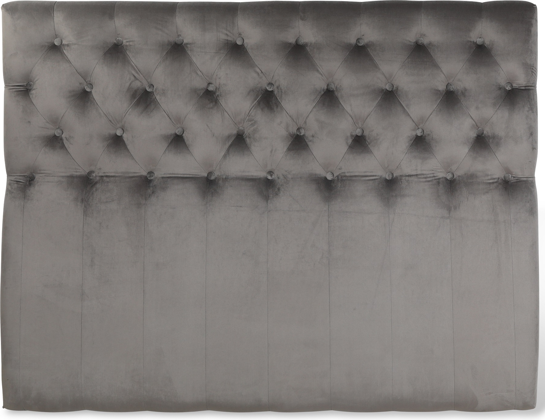 Anna senggavle med knapper (Gr� fl�yel) - Valgfri bredde