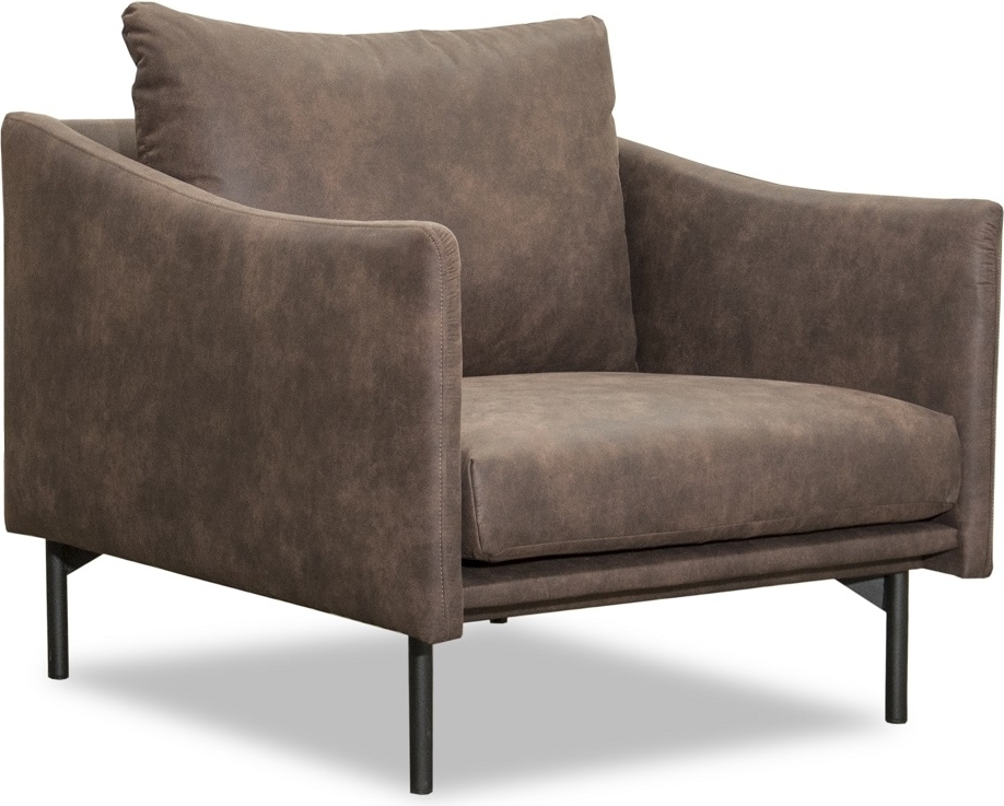 Harpan lenestol - Brunt økolær Harpan lenestol - Brunt økolær