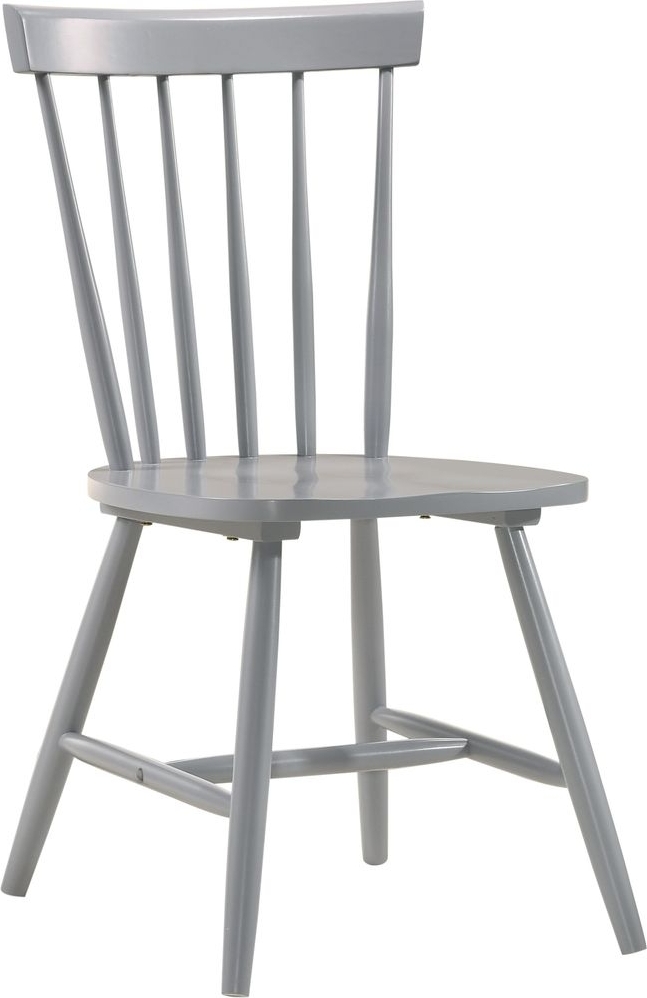 Pinnestol Fårö - Grå + Møbelføtter Pinnestol Fårö - Grå + Møbelføtter