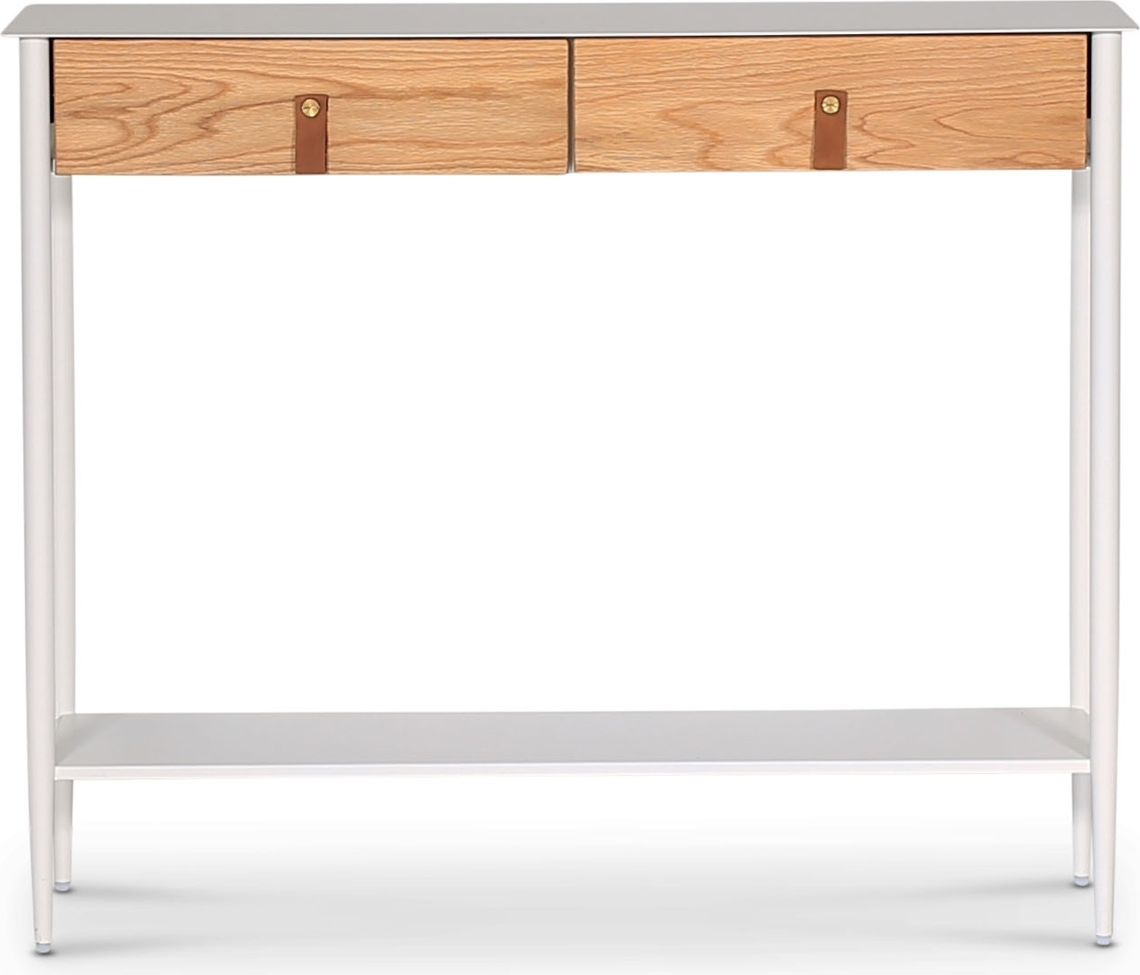 Ekehaga konsollbord - Hvit/oljet eik