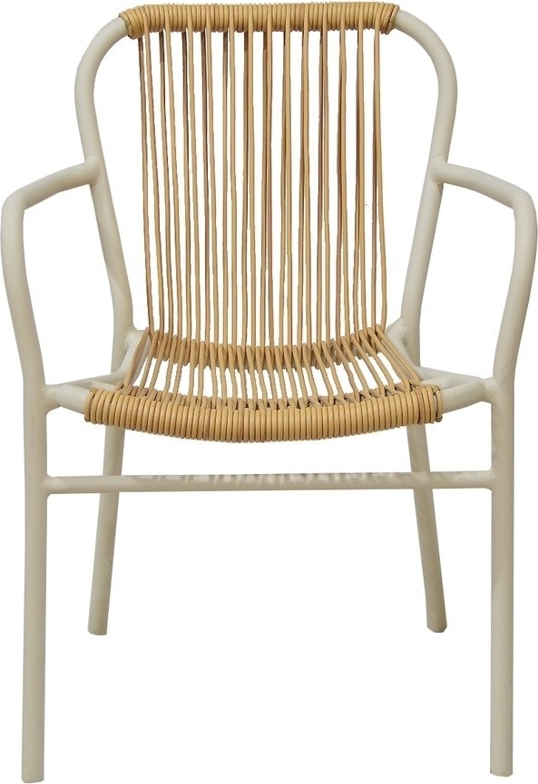 Motala lenestol - Nature kunstrotting/hvit