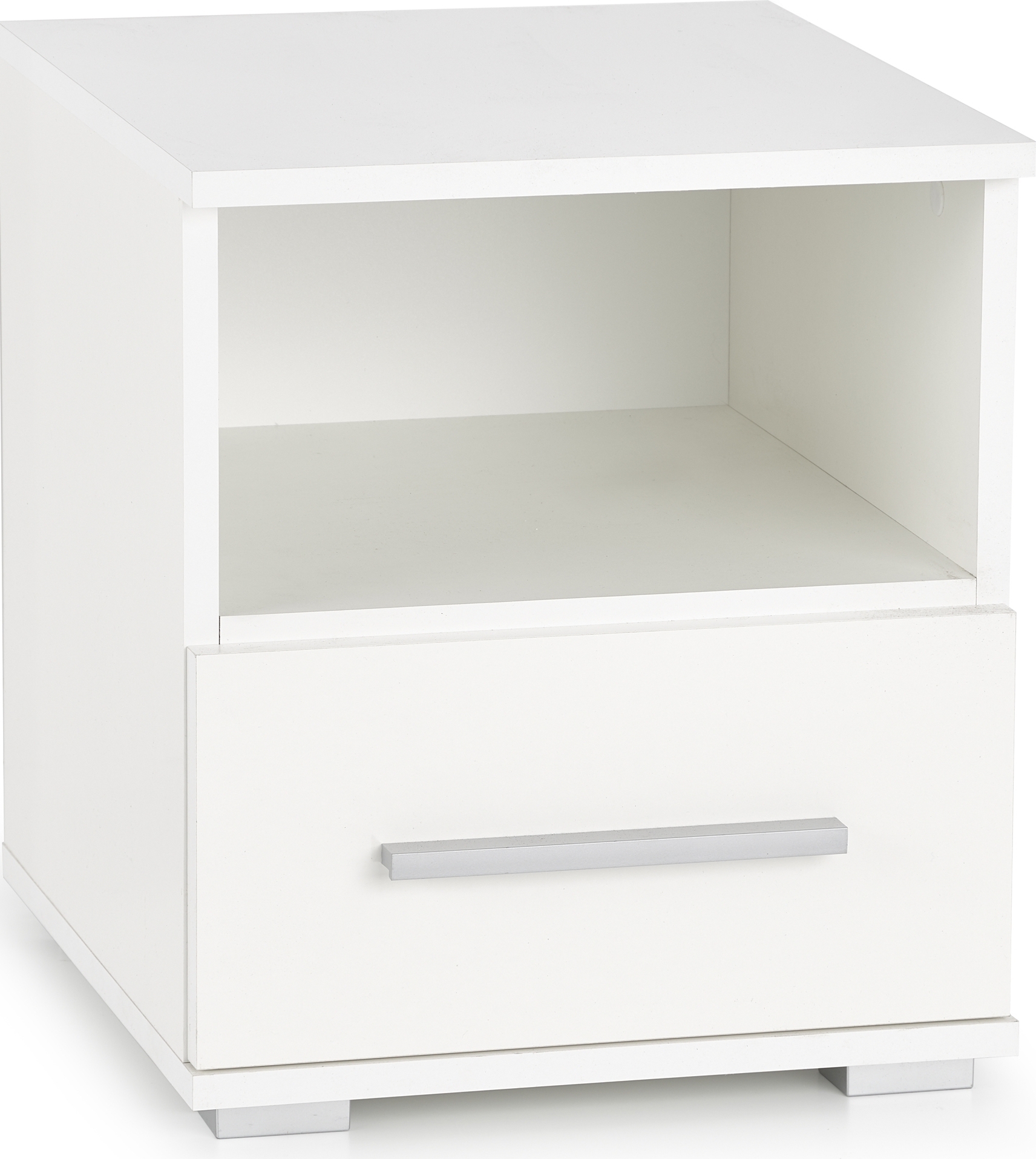 Abdel nattbord - Hvit