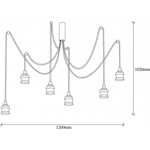 Kaluv taklampe 913 - Gull Kaluv taklampe 913 - Gull