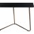 Kardinal spisebord, 190 cm - Svart/kobber
