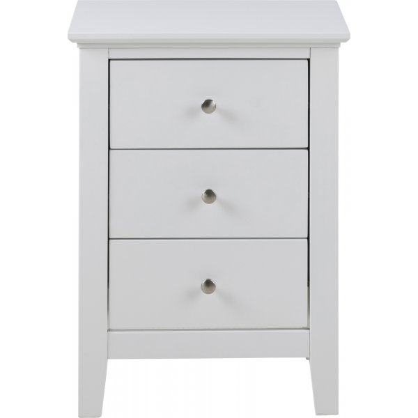 Linnea nattbord 3 - Hvit