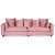 Brandy Loungesofa - 3-seter sofa (dusty pink)