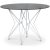Zoo spisebord 106 cm - Hvit / Tonet glass + Flekkfjerner for mbler
