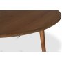 Tore spisebord 130 cm - Oljet eikefiner