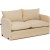 Saga 2-seters sovesofa - Cream