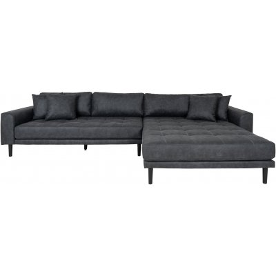Lido divan sofa hyre - Mrkegr mikrofiber