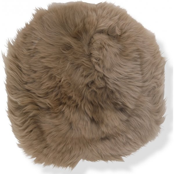 Plaza stolpute saueskinn 34 cm - Lysebrun