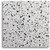 Terrazzo sofabord 75x75cm - Cosmos Terrazzo & underdel svart