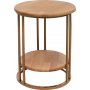 Plodd sidebord 45 cm - Gull/eik