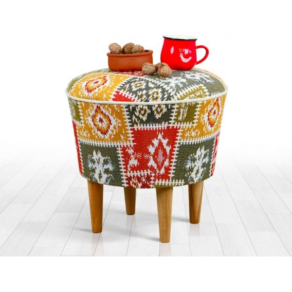 Rugg puff - Flerfarget Rugg puff - Flerfarget