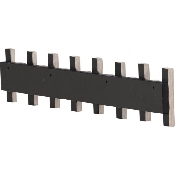 Nimes kroklist 75 x 13 cm - Whitewash/sort Nimes kroklist 75 x 13 cm - Whitewash/sort