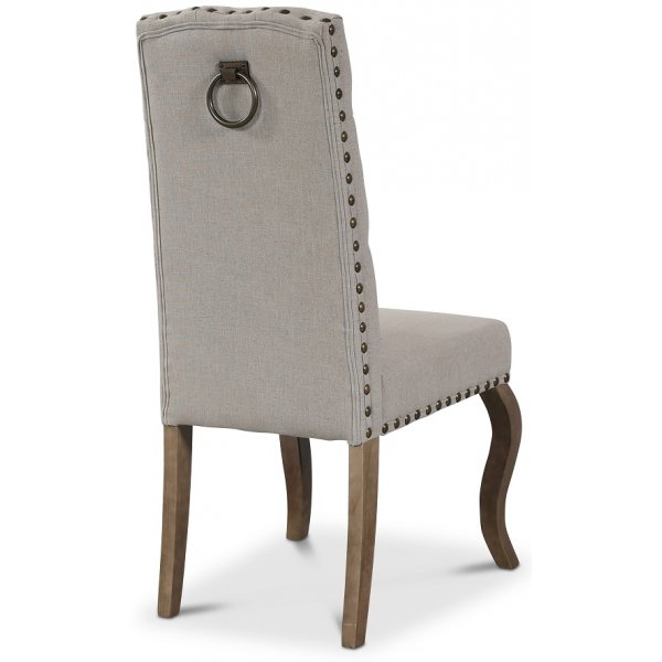 Nottredam spisestol - Beige linne