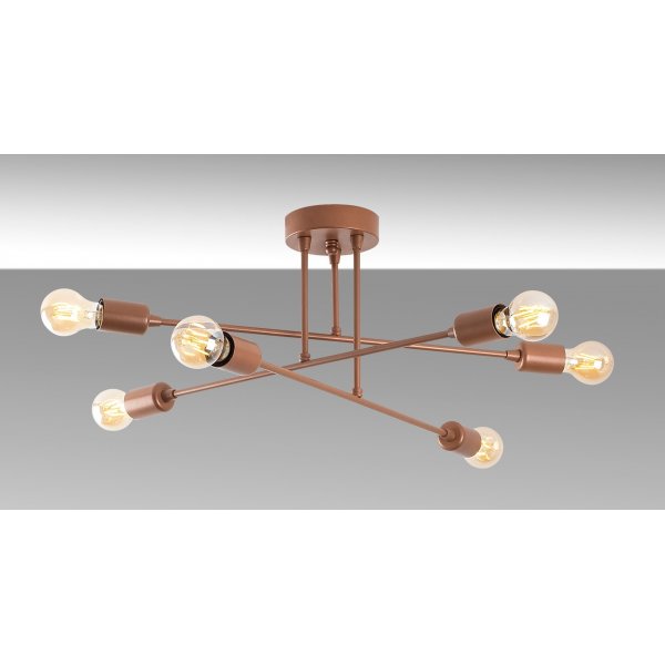 Utvidet taklampe 1502 - Kobber Utvidet taklampe 1502 - Kobber