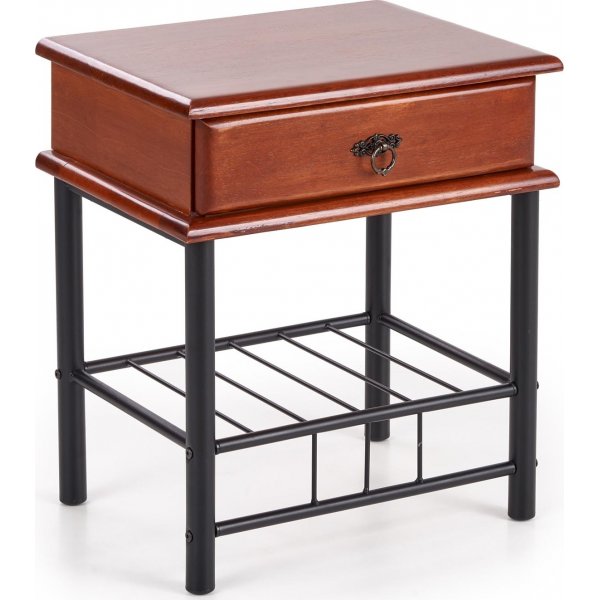 Vivian nattbord - Antikk kirsebær/sort Vivian nattbord - Antikk kirsebær/sort