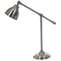 Koft bordlampe - Børstet Stål Koft bordlampe - Børstet Stål