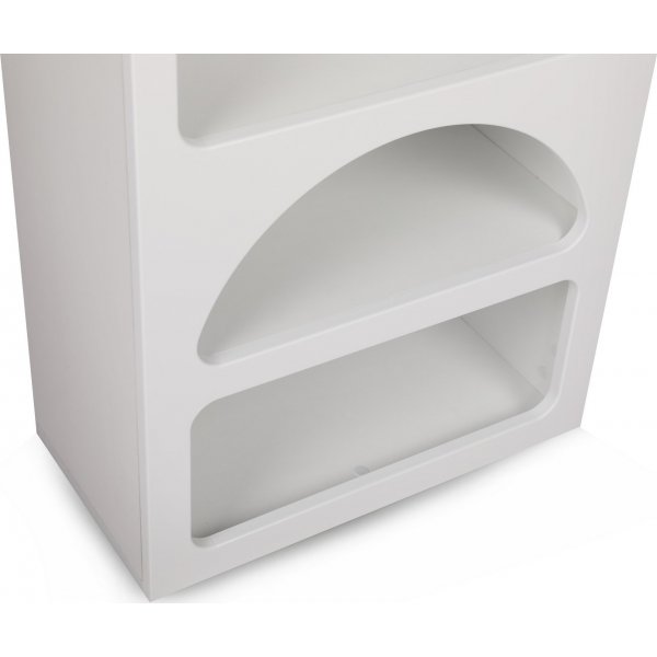 Vivanta hylle 60x30x150 cm - Hvit