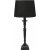 Salong bordlampe - Sort - 69 cm