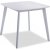 Spisebord Deanna 80 cm - Hvit