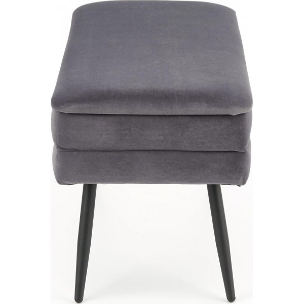 Darnell benk - Grå/svart Darnell benk - Grå/svart