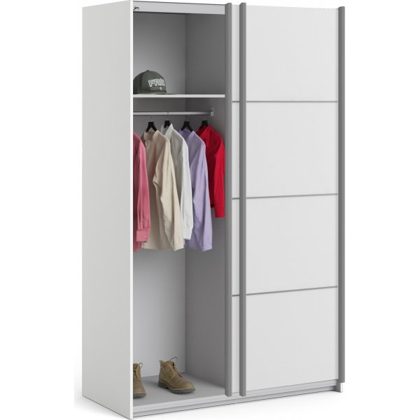 Verona smal garderobe - Hvit Verona smal garderobe - Hvit