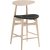 Florence barstol - Whitewash/Sort PU