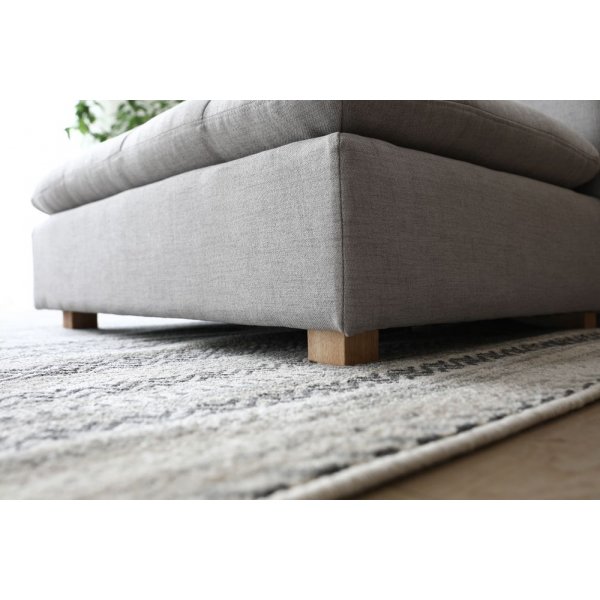 Sace divansofa inkludert pynteputer - Grå Sace divansofa inkludert pynteputer - Grå