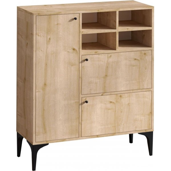 Ewa skjenk - Safir/eik