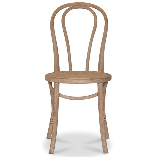 Danderyd No.18 bøyd trestol - whitewash/rotting Danderyd No.18 bøyd trestol - whitewash/rotting