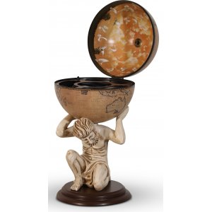 Michelangelo barglobus stativ III - Hvit + Mbelftter