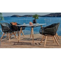 Räkvik spisegruppe By Martinsen - Betong / Eukalyptus Räkvik spisegruppe By Martinsen - Betong / Eukalyptus