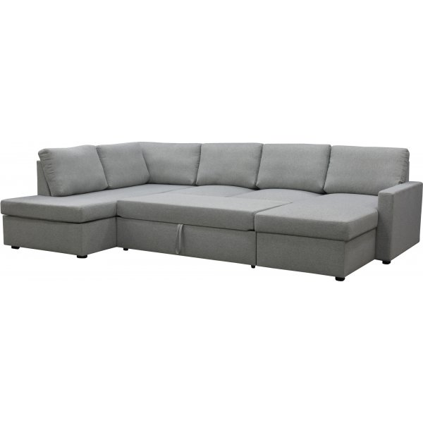 U sofa sovesofa grå - Tärnö + Flekkfjerner for møbler U sofa sovesofa grå - Tärnö + Flekkfjerner for møbler